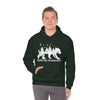 Bear Always Take Scenic Route | Unisex Hooded Hoodie Sweatshirt | Embrace Your Vibe