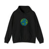 Abstract Sweatshirt | UFO Invasion Earth Life | Abstract Unisex Hooded Hoodie Sweatshirt