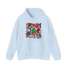 Halloween Sweatshirt | Spooky Season Specimen Jars | Unisex Hooded Hoodie Sweatshirt