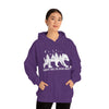 Bear Always Take Scenic Route | Unisex Hooded Hoodie Sweatshirt | Embrace Your Vibe