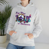 Halloween Sweatshirt |For The Love Of Halloween | Unisex Hooded Hoodie Sweatshirt