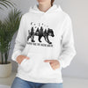 Bear Always Take Scenic Route | Unisex Hooded Hoodie Sweatshirt | Embrace Your Vibe