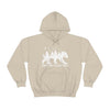 Bear Always Take Scenic Route | Unisex Hooded Hoodie Sweatshirt | Embrace Your Vibe