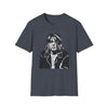 Kurt Cobain Music Grunge | Unisex Soft Style Tee T-Shirt | Embrace Your Vibe | Calligram Word Design