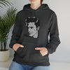 Elvis Presley Music Rock Roll | Unisex Hooded Hoodie Sweatshirt | Embrace Your Vibe | Calligram Word Design