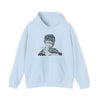 Bruce Lee | Unisex Hooded Hoodie Sweatshirt | Embrace Your Vibe | Calligram Word Design