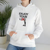 Enjoy Your Lie Life Sweatshirt | Abstract Unisex Hooded Hoodie Sweatshirt