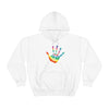 Chill Stitch –Tie-dye Peace Hand - Unisex Hooded Hoodie Sweatshirt – Embrace Your Vibe