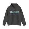 Teacher Life Sweatshirt | Teaching Love Inspire Care Educator | Unisex Hooded Hoodie Sweatshirt