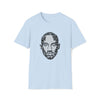 Kobe Bryan Basketball | Unisex Soft Style Tee T-Shirt | Embrace Your Vibe | Calligram Word Design