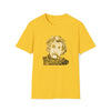 Albert Einstein Science Physics | Unisex Soft Style Tee T-Shirt | Calligram Word Design