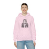 Kurt Cobain | Unisex Hooded Hoodie Sweatshirt | Embrace Your Vibe | Calligram Word Design