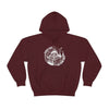 Always Take Scenic Route Compass Camping Hiking | Unisex Hooded Hoodie Sweatshirt | Embrace Your Vibe