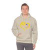 Butterflies Sunflower | Unisex Hooded Hoodie Sweatshirt | Embrace Your Vibe