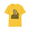 Edgar Alan Poe Poet | Unisex Soft Style Tee T-Shirt | Embrace Your Vibe | Calligram Word Design