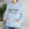 Ballet Dance Silhouette Sport | Unisex Hooded Hoodie Sweatshirt | Embrace Your Vibe