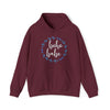 Boho Babe Bohemian Wreath | Unisex Hooded Hoodie Sweatshirt