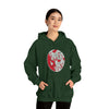 Jason Friday Halloween | Unisex Hooded Hoodie Sweatshirt | Embrace Your Vibe | Calligram Word Design