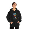 Chill Stitch – Peace Live Frog Tie-Dye - Unisex Hooded Hoodie Sweatshirt – Embrace Your Vibe