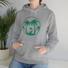 Beach Sweatshirt | Tree of Life Palm Beach | Unisex Hooded Hoodie Sweatshirt