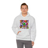 Halloween Sweatshirt | Spooky Season Specimen Jars | Unisex Hooded Hoodie Sweatshirt