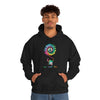 Chill Stitch – Peace Live Frog Tie-Dye - Unisex Hooded Hoodie Sweatshirt – Embrace Your Vibe