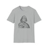 Benjamin Franklin | Unisex Soft Style Tee T-Shirt| Embrace Your Vibe | Calligram Word Design