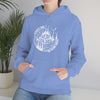 Always Take Scenic Route Compass Camping Hiking | Unisex Hooded Hoodie Sweatshirt | Embrace Your Vibe