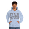 Chill Stitch – Track & Field Sport - Unisex Hooded Hoodie Sweatshirt – Embrace Your Vibe