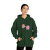 Doughnut Barbell Foodie Sweatshirt | Abstract Unisex Hooded Hoodie Sweatshirt