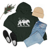 Bear Always Take Scenic Route | Unisex Hooded Hoodie Sweatshirt | Embrace Your Vibe