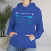 Arrows Bohemian Boho | Unisex Hooded Hoodie Sweatshirt | Embrace Your Vibe