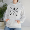 Camp Arrows Camping Beach Life | Unisex Hooded Hoodie Sweatshirt | Chill Stitch Clothing