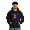 Halloween Sweatshirt | Happy Halloween Haunted House | Unisex Hooded Hoodie Sweatshirt