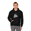 Chill Stitch – Train Locomotive Song Music Notes | Abstract | Minimalist | Modern - Unisex Hooded Hoodie Sweatshirt – Embrace Your Vibe