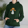 Pizza UFO Ninja Aliens Foodie Sweatshirt | Abstract Unisex Hooded Hoodie Sweatshirt