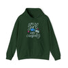 Girl Who Loves Camping Sweatshirt | Unisex Hooded Hoodie Sweatshirt