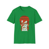 David Bowie | Unisex Soft Style Tee T-Shirt | Embrace Your Vibe | Calligram Word Design