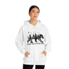 Bear Always Take Scenic Route | Unisex Hooded Hoodie Sweatshirt | Embrace Your Vibe