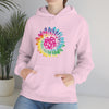 Chill Stitch – Girl Power Tie-Dye - Unisex Hooded Hoodie Sweatshirt – Embrace Your Vibe
