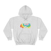 Chill Stitch – VW Tie-dye Van - Unisex Hooded Hoodie Sweatshirt – Embrace Your Vibe