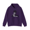 Bruce Lee | Unisex Hooded Hoodie Sweatshirt | Embrace Your Vibe | Calligram Word Design
