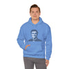 Bill Gates | Unisex Hooded Hoodie Sweatshirt | Embrace Your Vibe | Calligram Word Design