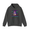 Halloween Sweatshirt | Happy Halloween Haunted House | Unisex Hooded Hoodie Sweatshirt
