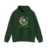 Hippie Sweatshirt | Soul Rainbow Color Wheel Splash | Unisex Hooded Hoodie Sweatshirt