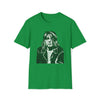 Kurt Cobain Music Grunge | Unisex Soft Style Tee T-Shirt | Embrace Your Vibe | Calligram Word Design