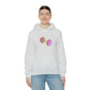 Doughnut Barbell Foodie Sweatshirt | Abstract Unisex Hooded Hoodie Sweatshirt
