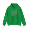 Abstract Shapes V3 Wave Lines | Abstract | Minimalist | Modern Unisex Hooded Hoodie Sweatshirt | Embrace Your Vibe