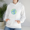 Abstract Sweatshirt | UFO Invasion Earth Life | Abstract Unisex Hooded Hoodie Sweatshirt