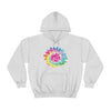 Chill Stitch – Girl Power Tie-Dye - Unisex Hooded Hoodie Sweatshirt – Embrace Your Vibe